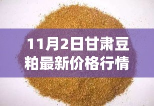 甘肃豆粕最新价格行情详解及获取指南（初学者版）