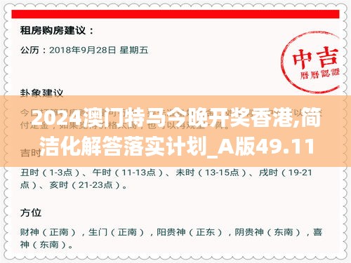 2024澳门特马今晚开奖香港,简洁化解答落实计划_A版49.115