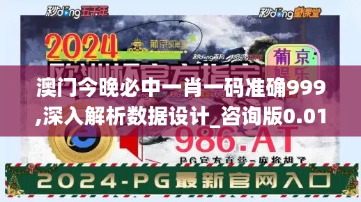 澳门今晚必中一肖一码准确999,深入解析数据设计_咨询版0.017