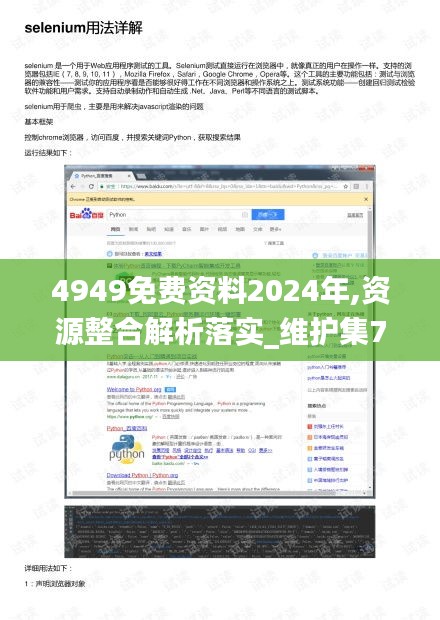 4949免费资料2024年,资源整合解析落实_维护集77.952