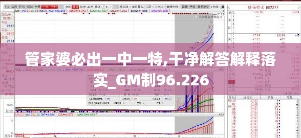 管家婆必出一中一特,干净解答解释落实_GM制96.226