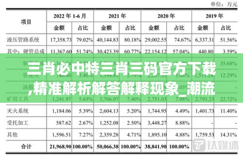 三肖必中特三肖三码官方下载,精准解析解答解释现象_潮流款53.795