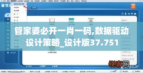 管家婆必开一肖一码,数据驱动设计策略_设计版37.751