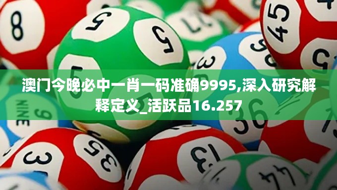 澳门今晚必中一肖一码准确9995,深入研究解释定义_活跃品16.257