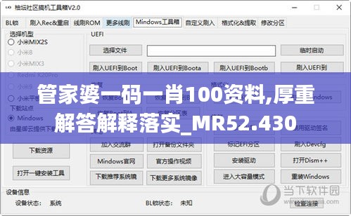 管家婆一码一肖100资料,厚重解答解释落实_MR52.430