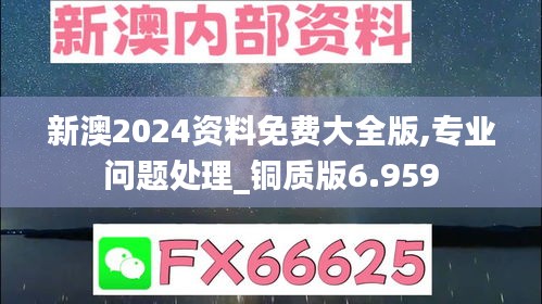 新澳2024资料免费大全版,专业问题处理_铜质版6.959