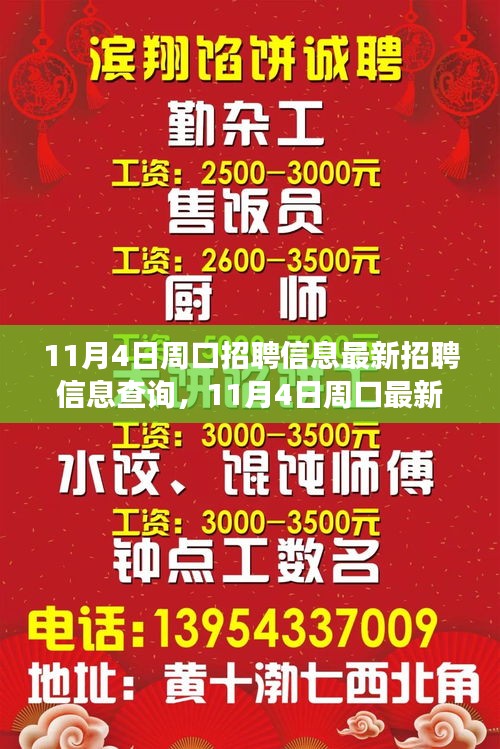 11月4日周口最新招聘信息解析，招聘市场的双面镜