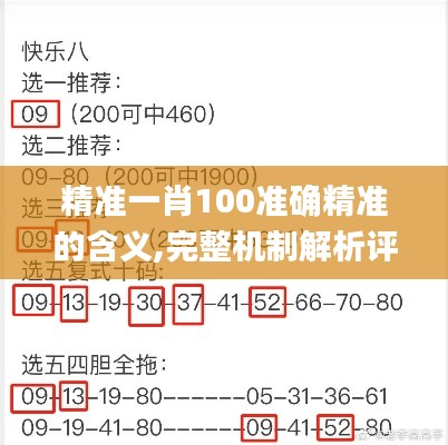 精准一肖100准确精准的含义,完整机制解析评估_付费款84.328