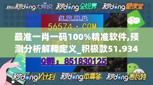 最准一肖一码100%精准软件,预测分析解释定义_积极款51.934