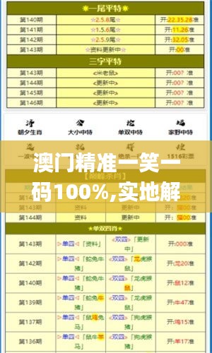 澳门精准一笑一码100%,实地解答解释落实_练习集40.480