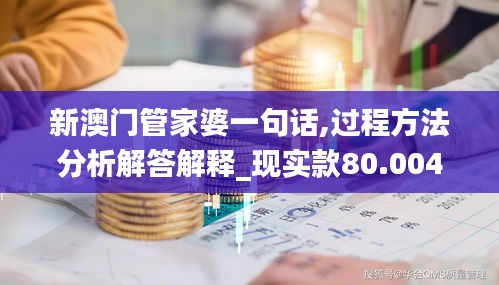 新澳门管家婆一句话,过程方法分析解答解释_现实款80.004