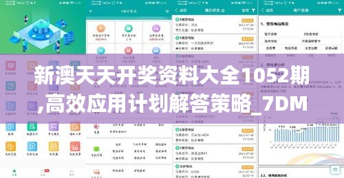 新澳天天开奖资料大全1052期,高效应用计划解答策略_7DM81.849