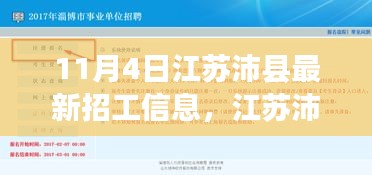 江苏沛县最新招工信息详解，应聘指南与招工信息概览（11月4日更新）