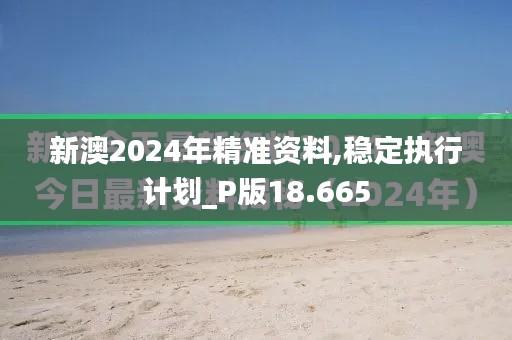 新澳2024年精准资料,稳定执行计划_P版18.665