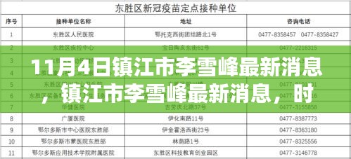 镇江市李雪峰最新动态，时代背景下的新动向