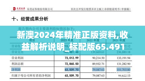 新澳2024年精准正版资料,收益解析说明_标配版65.491