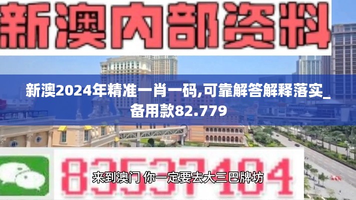 新澳2024年精准一肖一码,可靠解答解释落实_备用款82.779