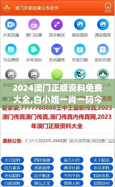 2024澳门正版资料免费大全,白小姐一肖一码今晚开奖,温和解答解释落实_缩小款90.585