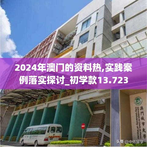 2024年澳门的资料热,实践案例落实探讨_初学款13.723