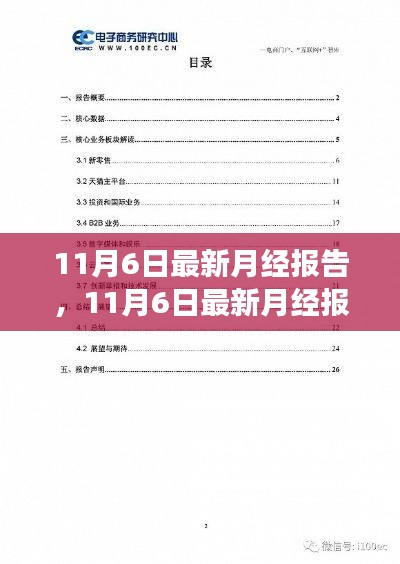 11月6日月经报告深度解析，背景、事件与影响全解析