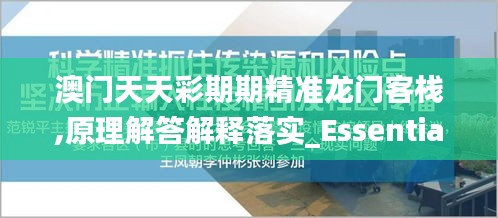 澳门天天彩期期精准龙门客栈,原理解答解释落实_Essential10.183