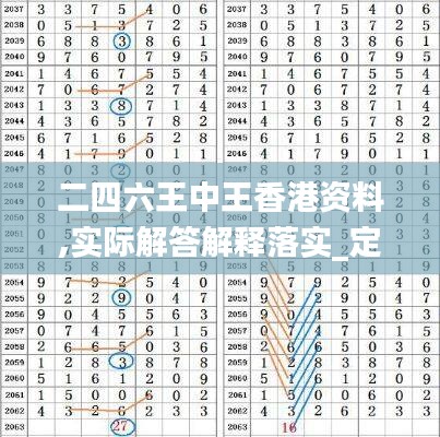 二四六王中王香港资料,实际解答解释落实_定制版20.487