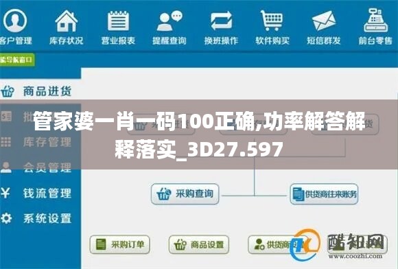 管家婆一肖一码100正确,功率解答解释落实_3D27.597