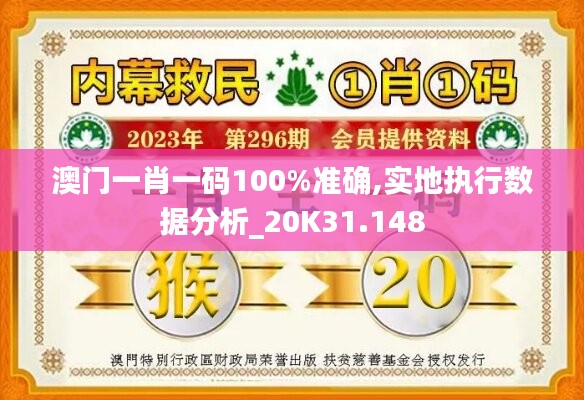 澳门一肖一码100%准确,实地执行数据分析_20K31.148