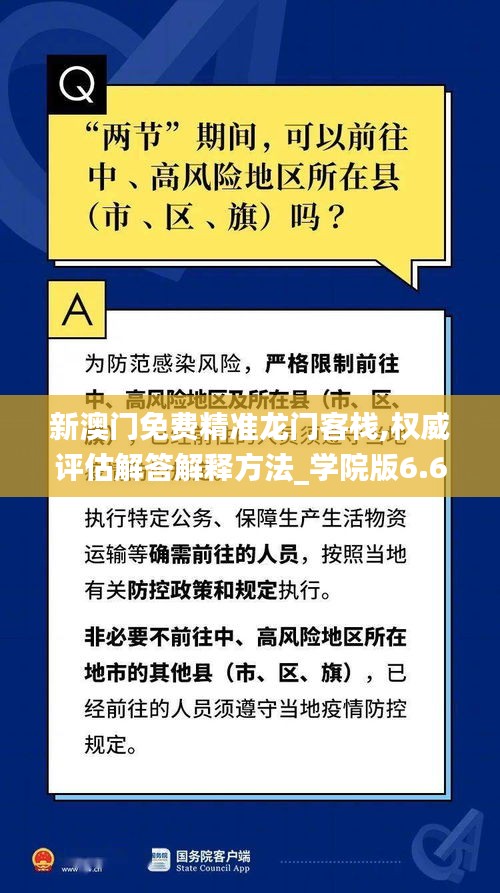 新澳门免费精准龙门客栈,权威评估解答解释方法_学院版6.655