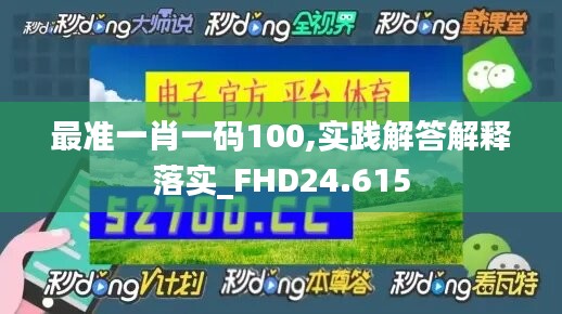 最准一肖一码100,实践解答解释落实_FHD24.615