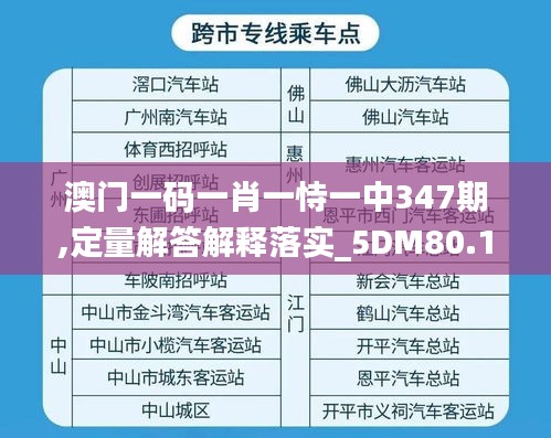 澳门一码一肖一恃一中347期,定量解答解释落实_5DM80.144