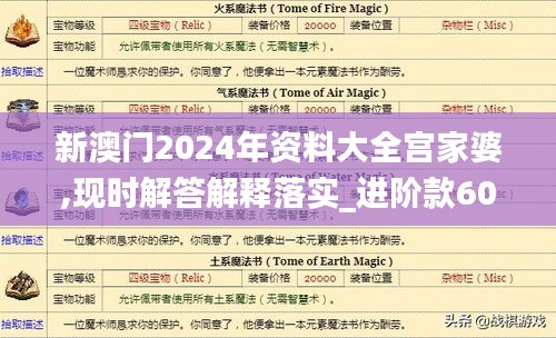 新澳门2024年资料大全宫家婆,现时解答解释落实_进阶款60.323