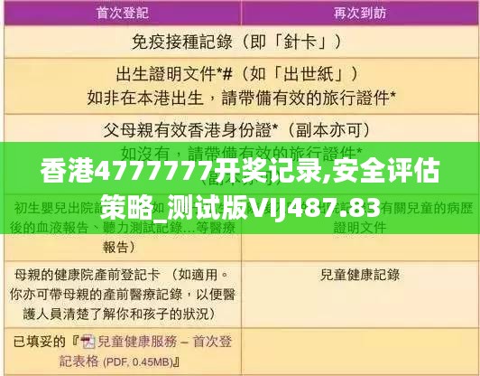 香港4777777开奖记录,安全评估策略_测试版VIJ487.83