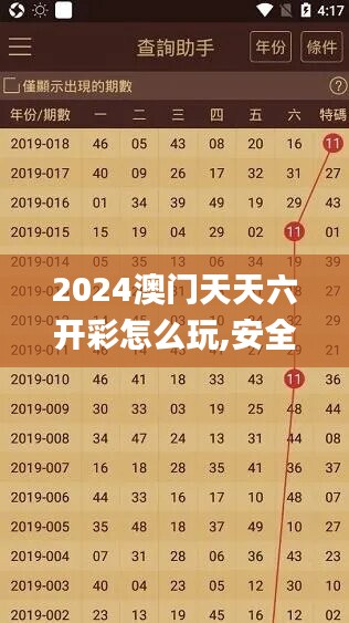 2024澳门天天六开彩怎么玩,安全策略评估方案_亲和版HMC212.12