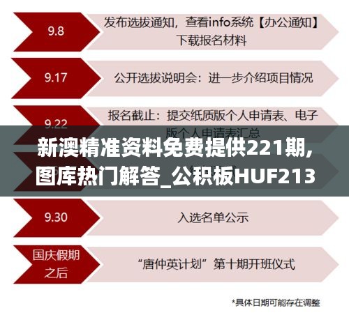 新澳精准资料免费提供221期,图库热门解答_公积板HUF213.27