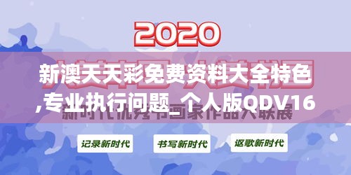 新澳天天彩免费资料大全特色,专业执行问题_个人版QDV169.12