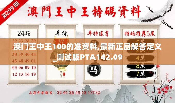 澳门王中王100的准资料,最新正品解答定义_测试版PTA142.09