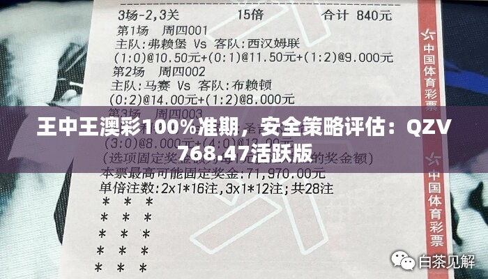 王中王澳彩100%准期，安全策略评估：QZV768.47活跃版