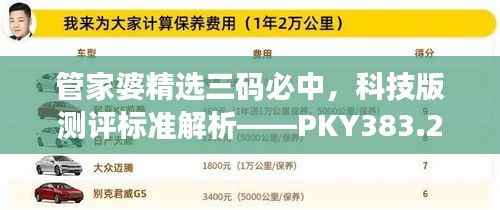 管家婆精选三码必中，科技版测评标准解析——PKY383.26