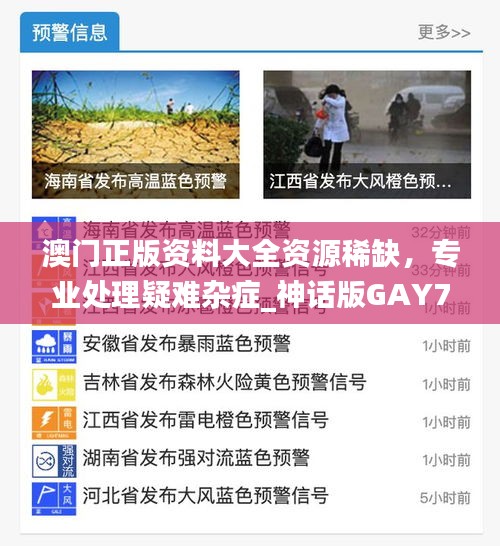 澳门正版资料大全资源稀缺，专业处理疑难杂症_神话版GAY785.8