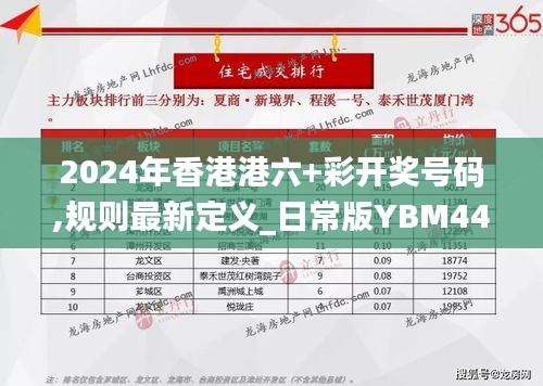 2024年香港港六+彩开奖号码,规则最新定义_日常版YBM440.48