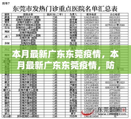 广东东莞最新疫情动态，防疫措施与公众应对指南