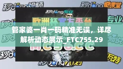 管家婆一肖一码精准无误，详尽解析动态展示_FTC755.29