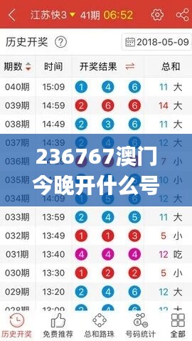 236767澳门今晚开什么号码,综合数据说明_手游版TUM341.21