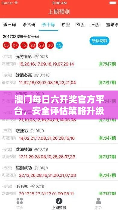 澳门每日六开奖官方平台，安全评估策略升级版VGS364.55