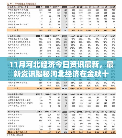 金秋十一月河北经济蓬勃发展揭秘，最新资讯带来经济新动向