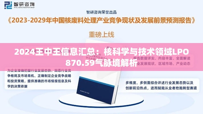 2024王中王信息汇总：核科学与技术领域LPO870.59气脉境解析