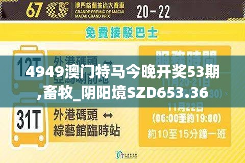 4949澳门特马今晚开奖53期,畜牧_阴阳境SZD653.36