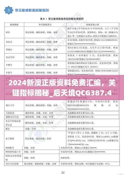 2024新澳正版资料免费汇编，关键指标揭秘_后天境QCG387.44