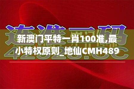 新澳门平特一肖100准,最小特权原则_地仙CMH489.55